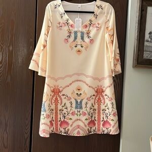 Made with ❤️ silky look dress. Size Medium. NWT